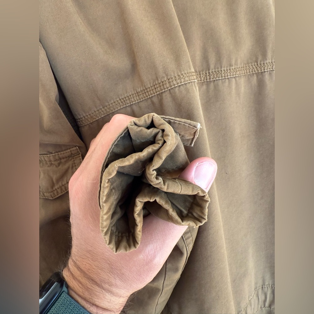 J CREW WALLACE AND BARNES CLASSIC COTTON MILITARY JACKET DRAB OLIVE GREEN - Picture 6 of 11